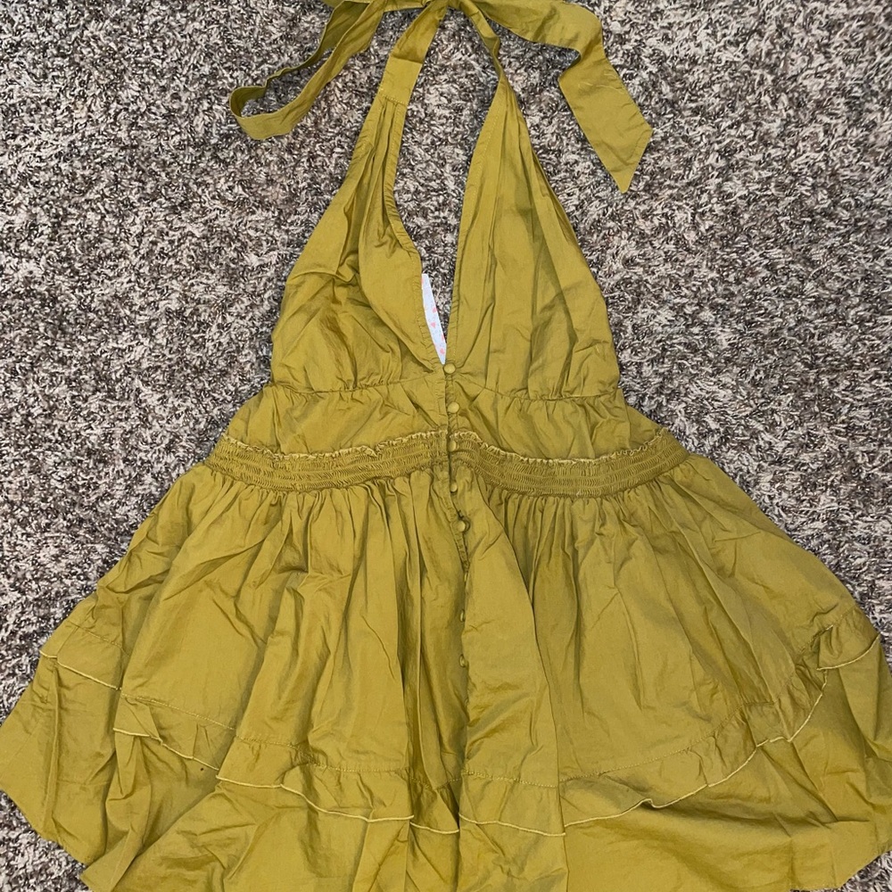 NWT Free People Sail Away Tunic / Dirty Olive